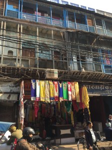 Our guide told us the exteriors are deceiving--there are very nice apartments above the stores, even in the very old buildings
