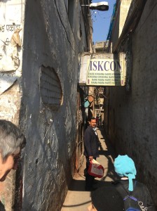 Off the tourist path in Old Delhi.