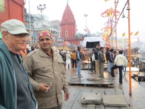 David was having a blast.