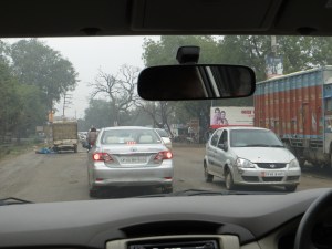 A view of the 'highway.'