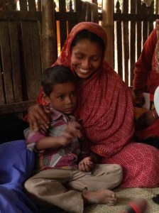 Client and her 3 year old son.